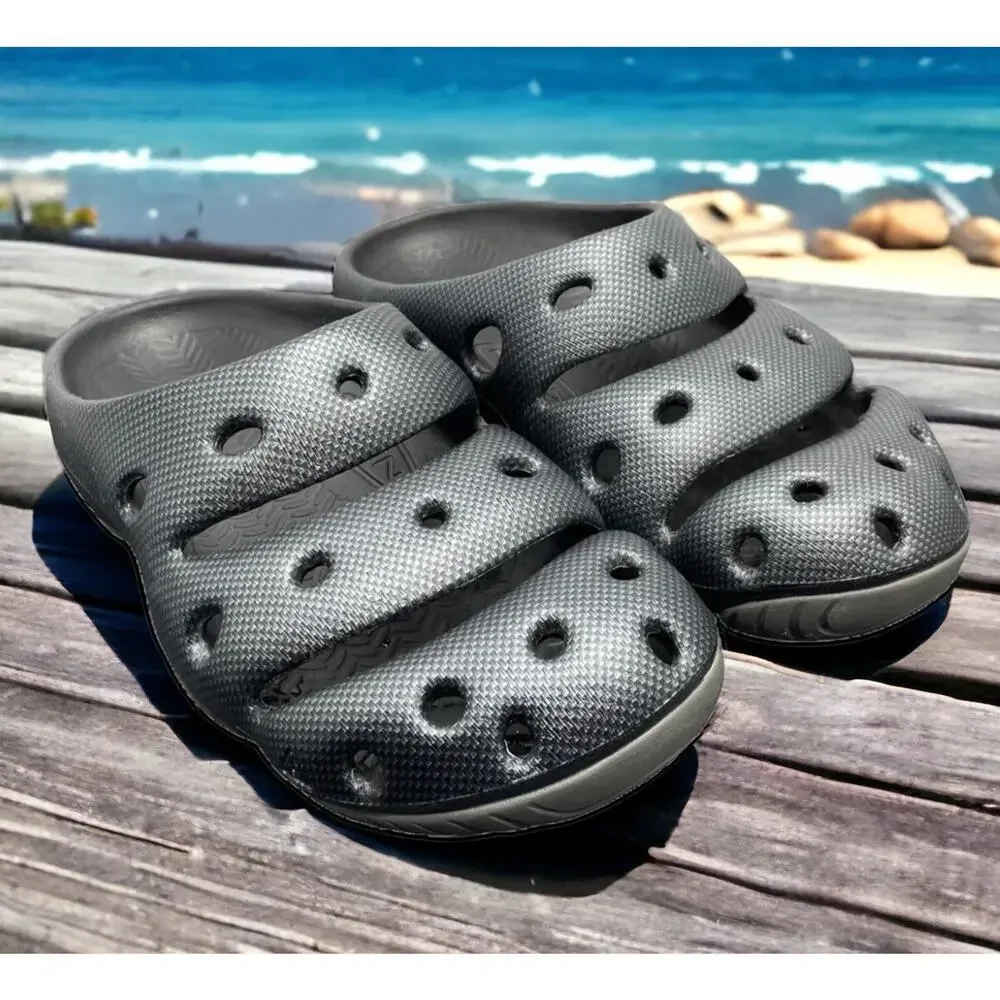 KEEN Yogui Arts Slipper Graphite Slip On Clogs Ye Shoes Mens Size 10 FAST SHIP - Picture 1 of 15